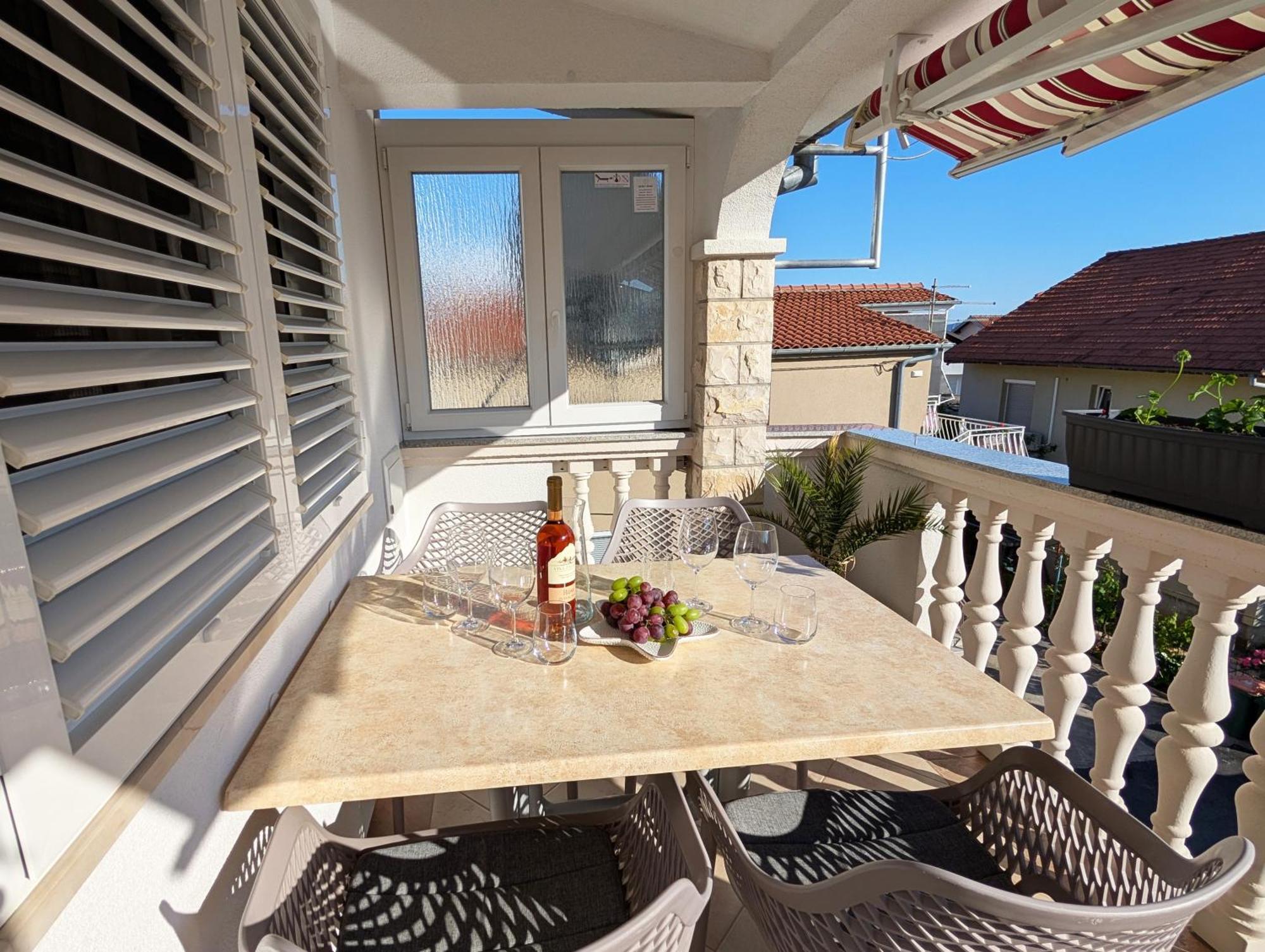 Modern 3Br Apartments In Zadar With Balcony Or Terrace, Free Parking & Ac Pokoj fotografie