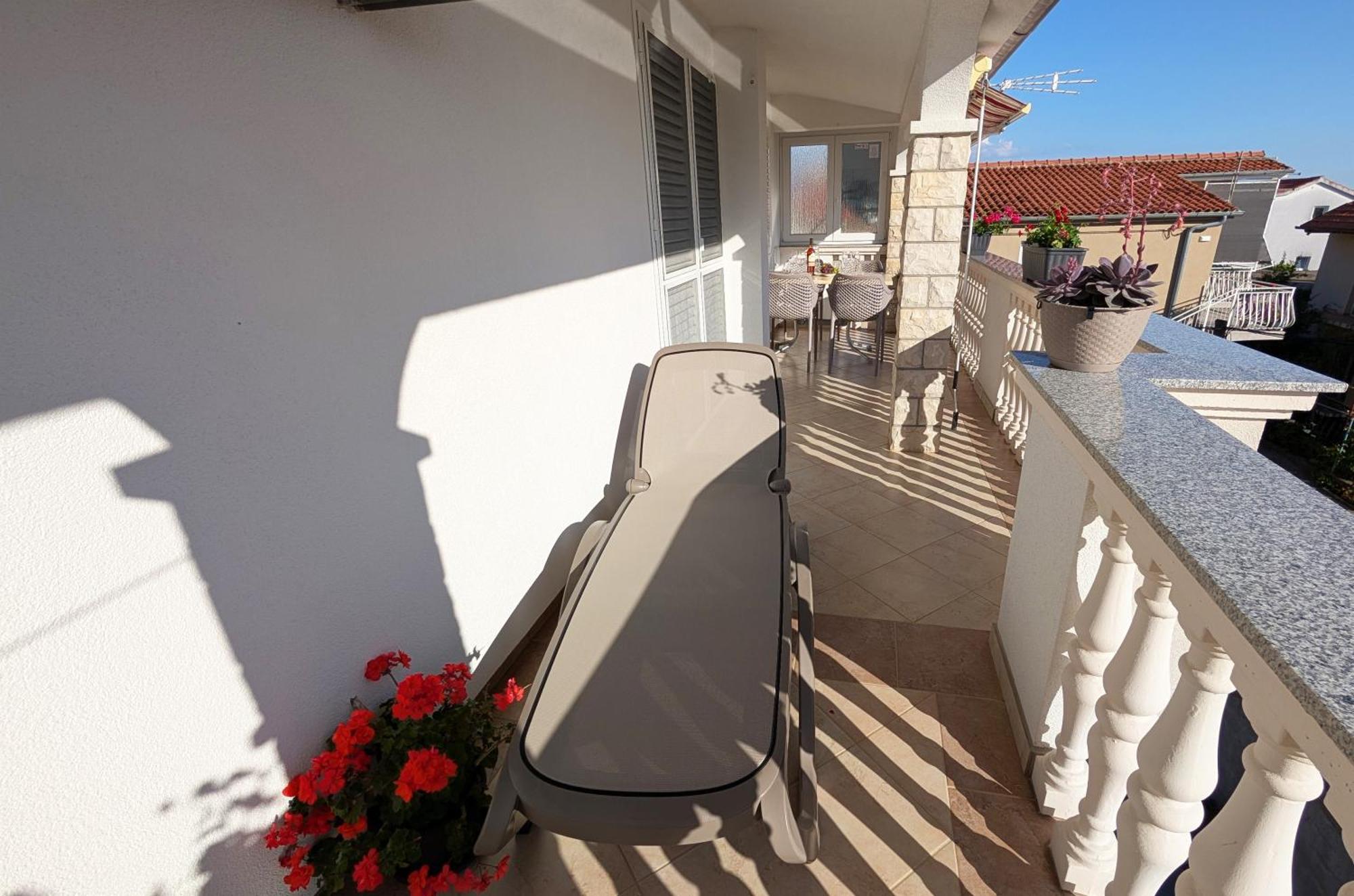 Modern 3Br Apartments In Zadar With Balcony Or Terrace, Free Parking & Ac Pokoj fotografie