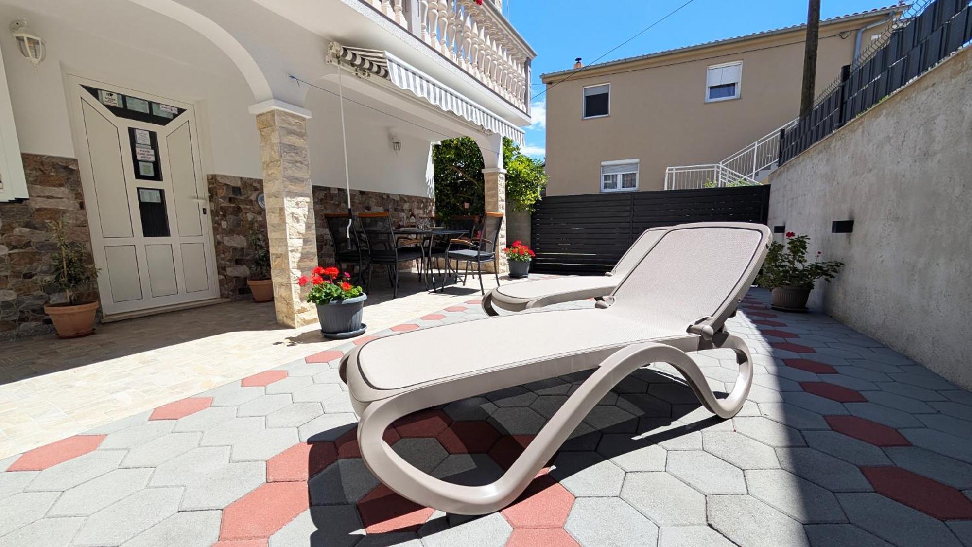 Modern 3Br Apartments In Zadar With Balcony Or Terrace, Free Parking & Ac Pokoj fotografie